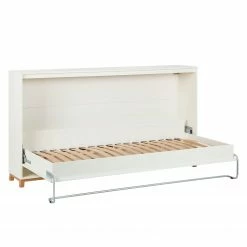 Mørteens Schrankbett Lindholm - 90 x 200cm - Ohne Matratze -WOHNZIMMERMÖBEL Verkäufe schrankbett laremas buche weiss 3701665