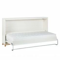 Mørteens Schrankbett Lindholm - 90 x 200cm - Ohne Matratze -WOHNZIMMERMÖBEL Verkäufe schrankbett laremas buche weiss 3701673