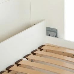 Mørteens Schrankbett Lindholm - 90 x 200cm - Ohne Matratze -WOHNZIMMERMÖBEL Verkäufe schrankbett laremas buche weiss 3701701