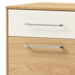 Voss Kommode Vedo III - Eiche / Weiß -WOHNZIMMERMÖBEL Verkäufe schuhkommode vedo ii eiche weiss 4908352