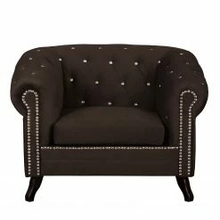 Jack & Alice Sessel Benavente I Microfaser - Dunkelbraun -WOHNZIMMERMÖBEL Verkäufe sessel benavente i microfaser dunkelbraun 4653280