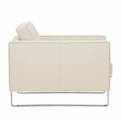 Fredriks Sessel Chelsea Echtleder - Echtleder Gad: Creme - Kufen -WOHNZIMMERMÖBEL Verkäufe sessel chelsea echtleder kufen 3807416