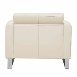 Fredriks Sessel Chelsea Echtleder - Echtleder Gad: Creme - Kufen -WOHNZIMMERMÖBEL Verkäufe sessel chelsea echtleder kufen 3807420