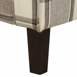 Maison Belfort Ohrensessel Colmar XL Webstoff - Braun / Beige -WOHNZIMMERMÖBEL Verkäufe sessel corteen webstoff braun beige 4283716