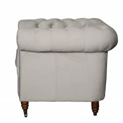 Jack & Alice Sessel Esplanada Samt - Granit -WOHNZIMMERMÖBEL Verkäufe sessel esplanada microfaser granit 4504900