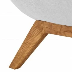 Studio Copenhagen Sessel Garbo I Webstoff - Webstoff Saia: Hellgrau - Eiche Dunkel -WOHNZIMMERMÖBEL Verkäufe sessel garbo i webstoff eiche 3852536