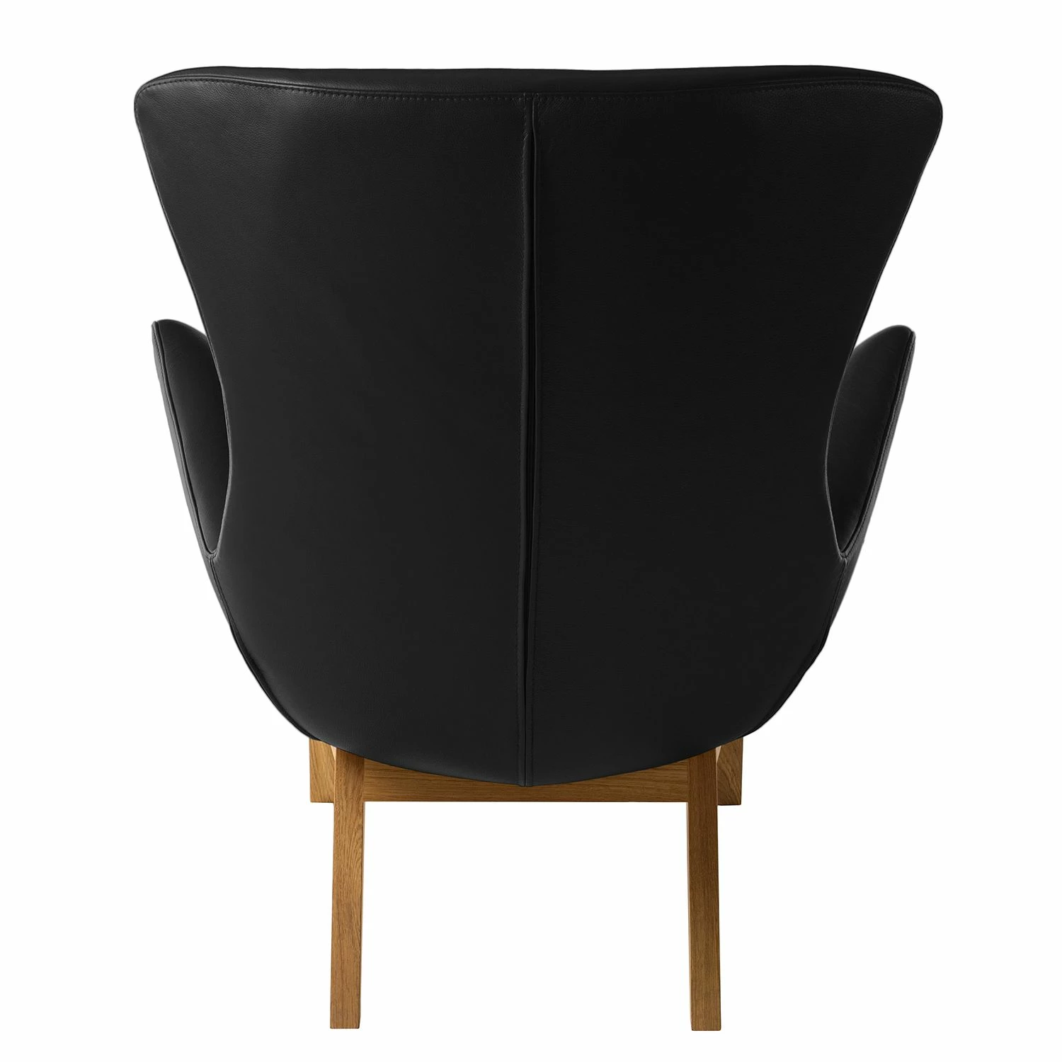 Studio Copenhagen Sessel Hepburn I - Echtleder Neka: Schwarz - Eiche Dunkel 7 Studio Copenhagen Sessel Hepburn I - Echtleder Neka: Schwarz - Eiche Dunkel – Bild 7