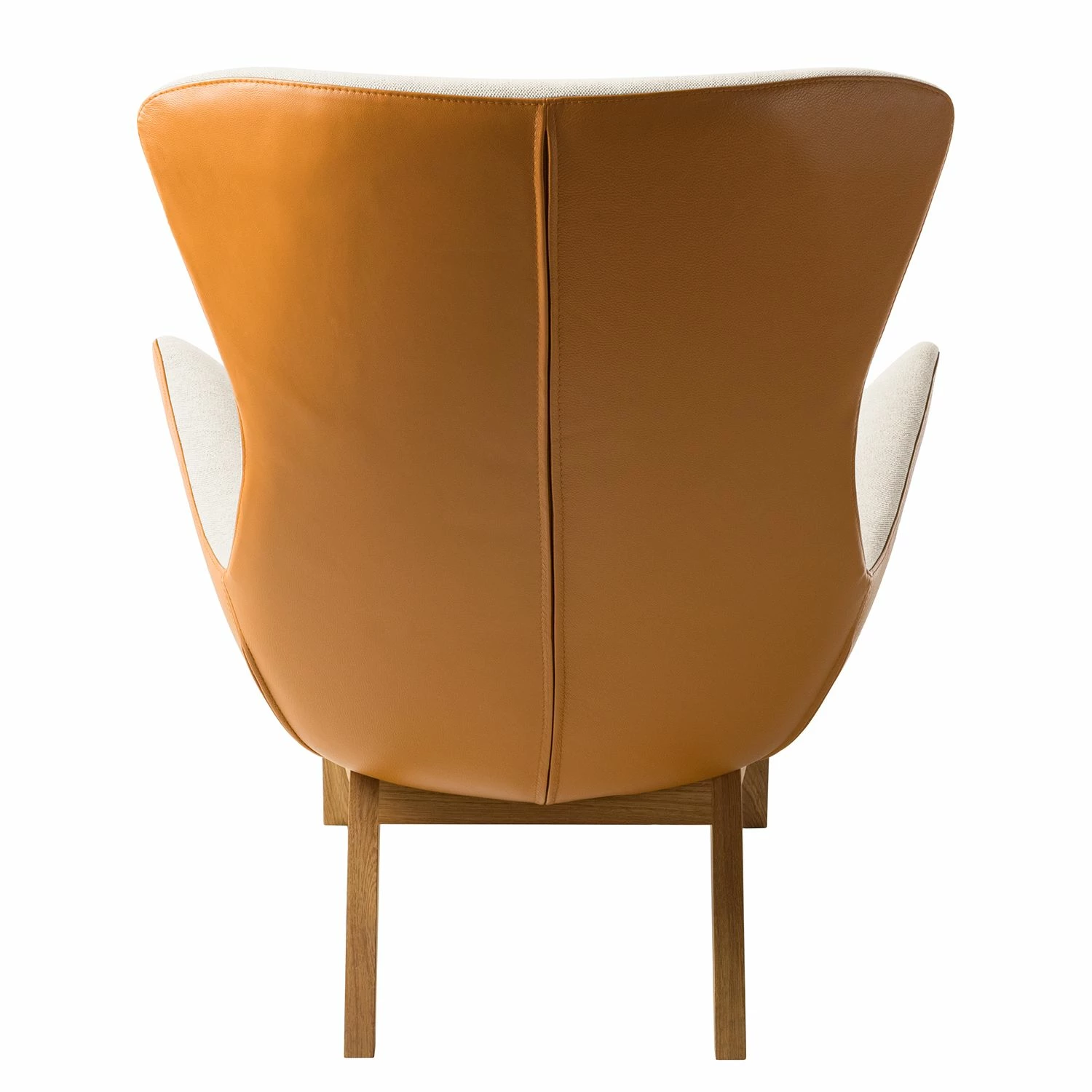 Studio Copenhagen Sessel Hepburn I - Beige / Cognac - Eiche Dunkel 10 Studio Copenhagen Sessel Hepburn I - Beige / Cognac - Eiche Dunkel – Bild 10