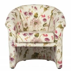 Ridgevalley Sessel Loberia - Flachgewebe - Beige geblümt -WOHNZIMMERMÖBEL Verkäufe sessel loberia flachgewebe beige gebluemt 3355553