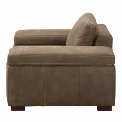 Ars Natura Sessel Maine - Echtleder - Muskat -WOHNZIMMERMÖBEL Verkäufe sessel maine echtleder cappuccino 5039488