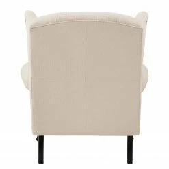 Maison Belfort Ohrensessel Miscol - Beige - Mit Hocker -WOHNZIMMERMÖBEL Verkäufe sessel miscol webstoff mit hocker beige 4886852