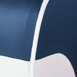 Studio Monroe Sessel Nixa - Kunstleder Weiß/Dunkelblau -WOHNZIMMERMÖBEL Verkäufe sessel nixa kunstleder weiss dunkelblau 435875