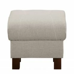 Modoform Sessel Outwell - Kies - Mit Hocker -WOHNZIMMERMÖBEL Verkäufe sessel outwell strukturstoff mit hocker kies 5052020