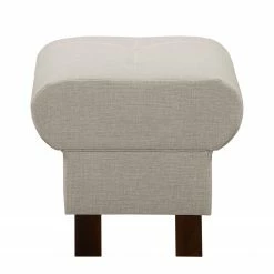 Modoform Sessel Outwell - Kies - Mit Hocker -WOHNZIMMERMÖBEL Verkäufe sessel outwell strukturstoff mit hocker kies 5052024