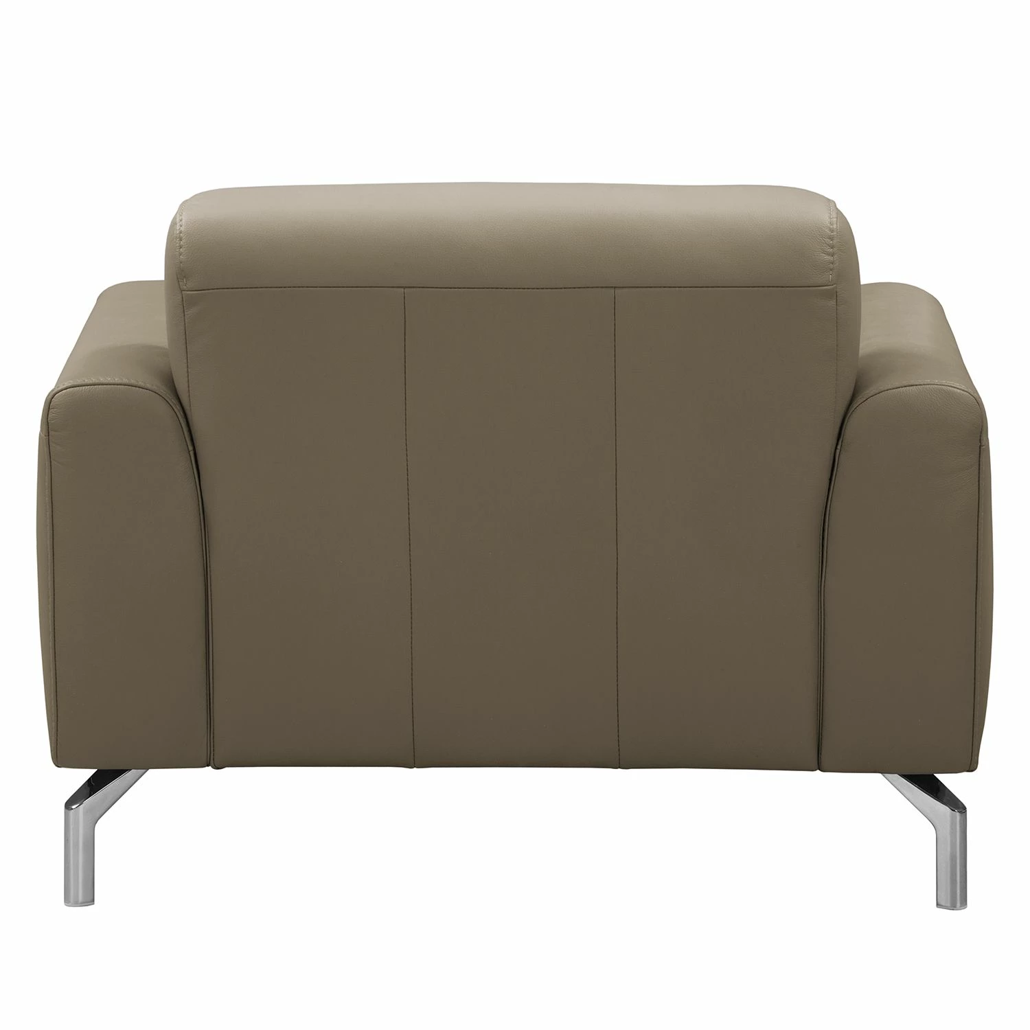 Fredriks Sessel Sisto - Echtleder - Taupe 3 Fredriks Sessel Sisto - Echtleder - Taupe – Bild 3