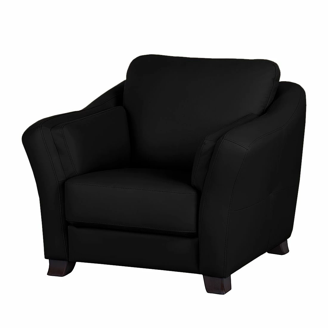 Modoform Sessel Toucy - Echtleder Schwarz 1 Modoform Sessel Toucy - Echtleder Schwarz