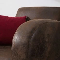 Ars manufacti Sessel Tullow - Antiklederoptik - Dunkelbraun -WOHNZIMMERMÖBEL Verkäufe sessel tullow antiklederoptik dunkelbraun 4972168