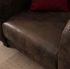 Ars manufacti Sessel Tullow - Antiklederoptik - Dunkelbraun -WOHNZIMMERMÖBEL Verkäufe sessel tullow antiklederoptik dunkelbraun 4972172