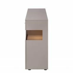 GWINNER Sideboard Anzio - Matt Fango / Balkeneiche - Mit Beleuchtung -WOHNZIMMERMÖBEL Verkäufe sideboard anzio mit beleuchtung 4524272