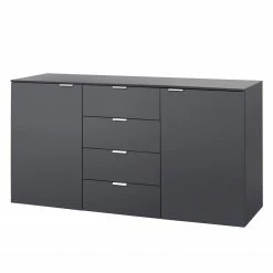 Express Möbel Sideboard Carina I - Graphit - Höhe: 80 cm