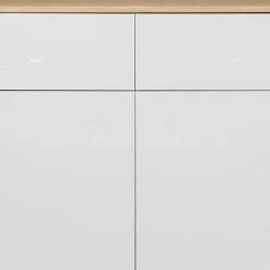 Tenzo Sideboard Dot II - Weiß -WOHNZIMMERMÖBEL Verkäufe sideboard dot ii eiche teilmassiv weiss 4148716