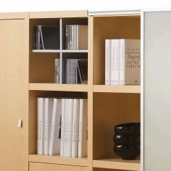 Loftscape Sideboard Emporior I - Ahorn Dekor -WOHNZIMMERMÖBEL Verkäufe sideboard emporior i ahorn dekor glasschiebetuer satiniert 1554550