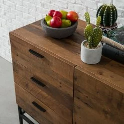 Ars manufacti Sideboard Grasby - Altholz Pinie / Metall - Pinie Dunkel / Schwarz 21 Ars manufacti Sideboard Grasby - Altholz Pinie / Metall - Pinie Dunkel / Schwarz -WOHNZIMMERMÖBEL Verkäufe sideboard grasby altholz pinie metall pinie dunkel schwarz 4920620