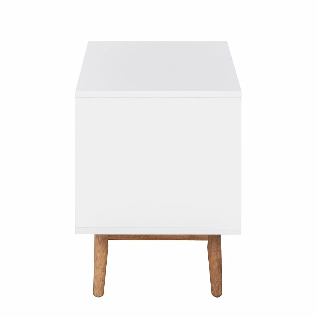 Mørteens Sideboard Lindholm V - Eiche teilmassiv - Weiß / Eiche 4 Mørteens Sideboard Lindholm V - Eiche teilmassiv - Weiß / Eiche – Bild 4