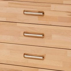 Ars Natura Sideboard Majona - Kernbuche -WOHNZIMMERMÖBEL Verkäufe sideboard majona kernbuche massiv 980818