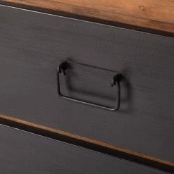 Ars manufacti Sideboard Manchester II - Akazie teilmassiv / Metall - Akazie / Anthrazit -WOHNZIMMERMÖBEL Verkäufe sideboard manchester ii akazie massiv metall 4876168