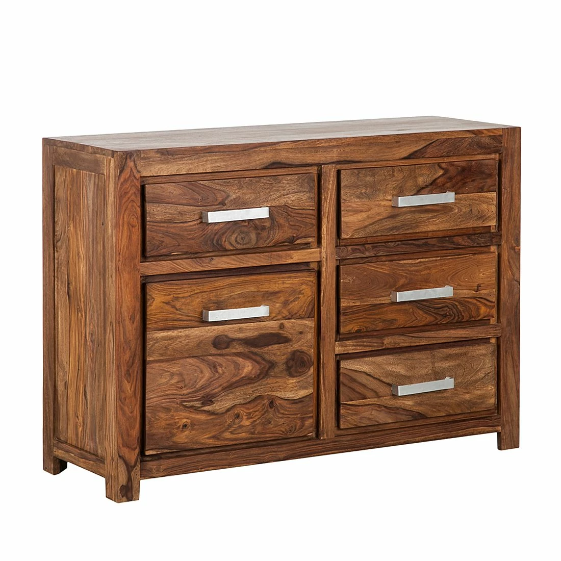 Ars Natura Sideboard Ohio I - Seesham massiv - gewachst 5 Ars Natura Sideboard Ohio I - Seesham massiv - gewachst – Bild 5