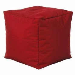 SITTING POINT Sitzwürfel Scuba Cube - Stoff Rot
