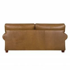 Ars Natura Sofa Alexo (2-Sitzer) - Braun -WOHNZIMMERMÖBEL Verkäufe sofa alexo 2 sitzer echtleder cognac 4984796