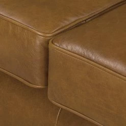 Ars Natura Sofa Alexo (2-Sitzer) - Braun -WOHNZIMMERMÖBEL Verkäufe sofa alexo 2 sitzer echtleder cognac 4984800