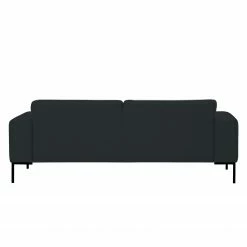 Studio Copenhagen Sofa Ampio Duo (3-Sitzer) Webstoff - Stoff Floreana: Anthrazit - Schwarz -WOHNZIMMERMÖBEL Verkäufe sofa ampio duo 3 sitzer schwarz stoff floreana anthrazit 3967868