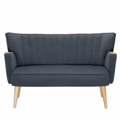 Mørteens Sofa Bauro (2-Sitzer) Webstoff - Jeansblau -WOHNZIMMERMÖBEL Verkäufe sofa bauro 2 sitzer webstoff jeansblau 5142464