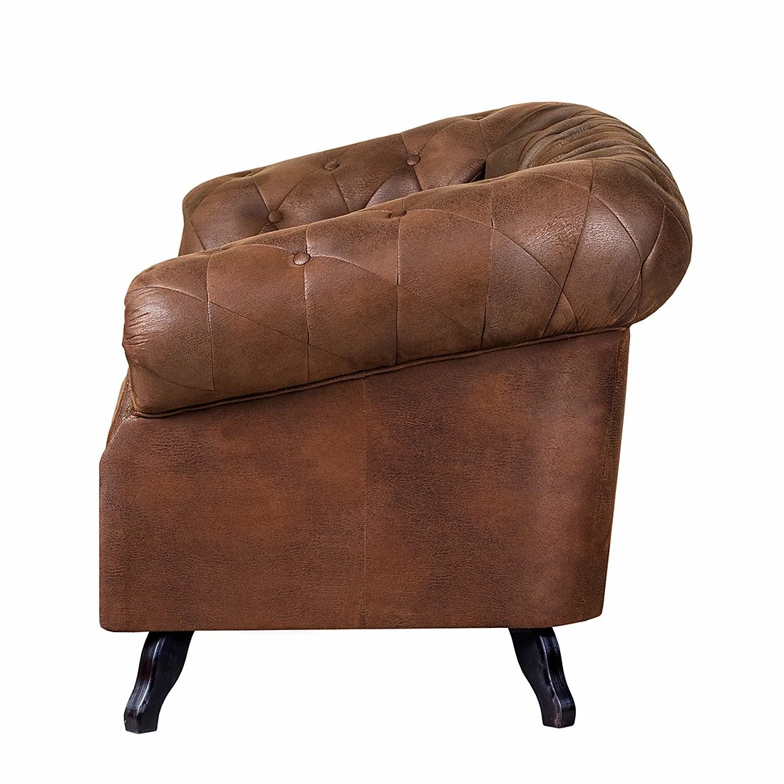 Ars manufacti Sofa Benavente (2-Sitzer) - Antiklederoptik Braun 3 Ars manufacti Sofa Benavente (2-Sitzer) - Antiklederoptik Braun – Bild 3