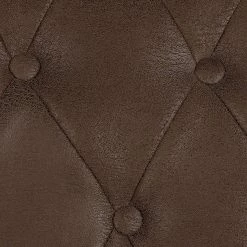 Ars manufacti Sofa Benavente (2-Sitzer) - Antiklederoptik Dunkelbraun -WOHNZIMMERMÖBEL Verkäufe sofa benavente 2 sitzer antiklederoptik dunkelbraun 437403