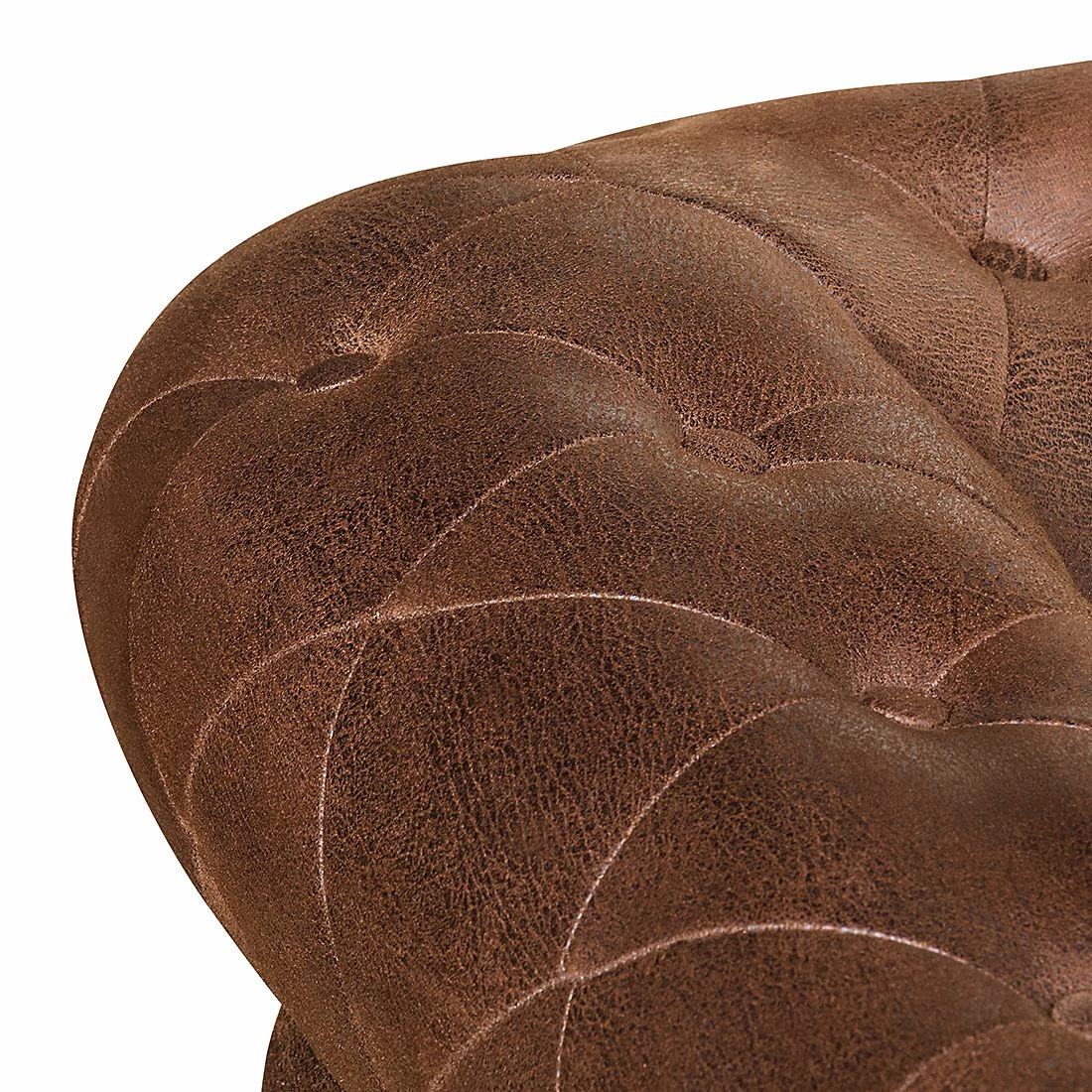 Ars manufacti Sofa Benavente (3-Sitzer) - Antiklederoptik Braun 9 Ars manufacti Sofa Benavente (3-Sitzer) - Antiklederoptik Braun – Bild 9
