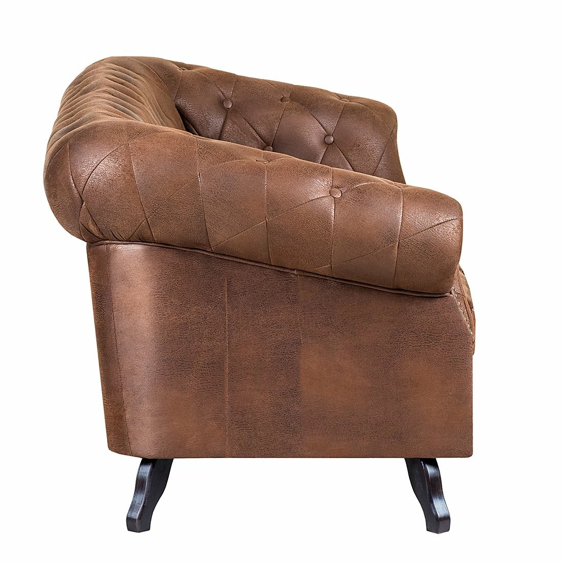 Ars manufacti Sofa Benavente (3-Sitzer) - Antiklederoptik Braun 4 Ars manufacti Sofa Benavente (3-Sitzer) - Antiklederoptik Braun – Bild 4