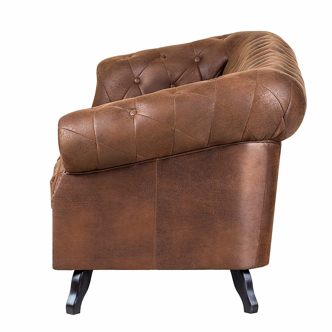 Ars manufacti Sofa Benavente (3-Sitzer) - Antiklederoptik Braun 3 Ars manufacti Sofa Benavente (3-Sitzer) - Antiklederoptik Braun – Bild 3