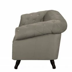 Jack & Alice Sofa Benavente I (3-Sitzer) Microfaser - Steingrau -WOHNZIMMERMÖBEL Verkäufe sofa benavente i 3 sitzer microfaser steingrau 4652384