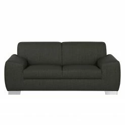 Fredriks Sofa Bollon (2-Sitzer) - Webstoff - Dunkelgrau -WOHNZIMMERMÖBEL Verkäufe sofa bollon 2 sitzer webstoff dunkelgrau 4155284 1