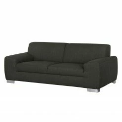 Fredriks Sofa Bollon (3-Sitzer) - Webstoff - Dunkelgrau