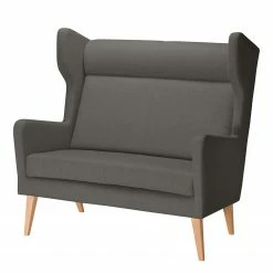 Mørteens Sofa Bucoli (2-Sitzer) Filz - Dunkelgrau