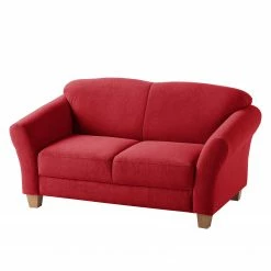 Ars Natura Sofa Cebu (2-Sitzer) Webstoff - Rot