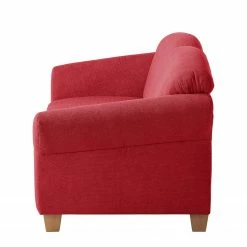 Ars Natura Sofa Cebu (2-Sitzer) Webstoff - Rot -WOHNZIMMERMÖBEL Verkäufe sofa cebu 2 sitzer webstoff rot 4570812