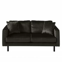 Eva Padberg Collection Polstergarnitur Edina Samt (3-2) - Bisonbraun -WOHNZIMMERMÖBEL Verkäufe sofa edina 2 sitzer samt bisonbraun 4708020