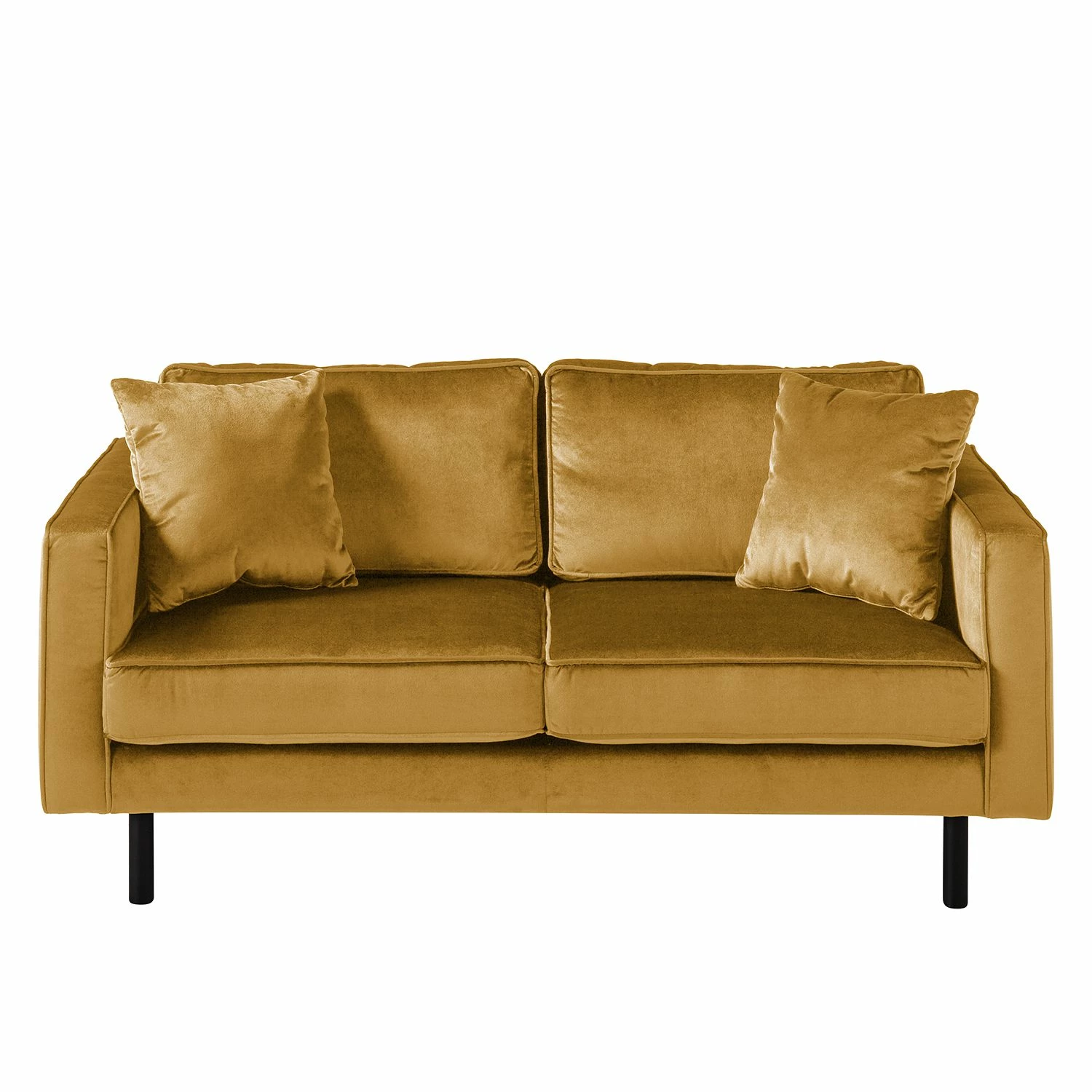 Eva Padberg Collection Polstergarnitur Edina Samt (3-2-1) - Honig 6 Eva Padberg Collection Polstergarnitur Edina Samt (3-2-1) - Honig – Bild 6