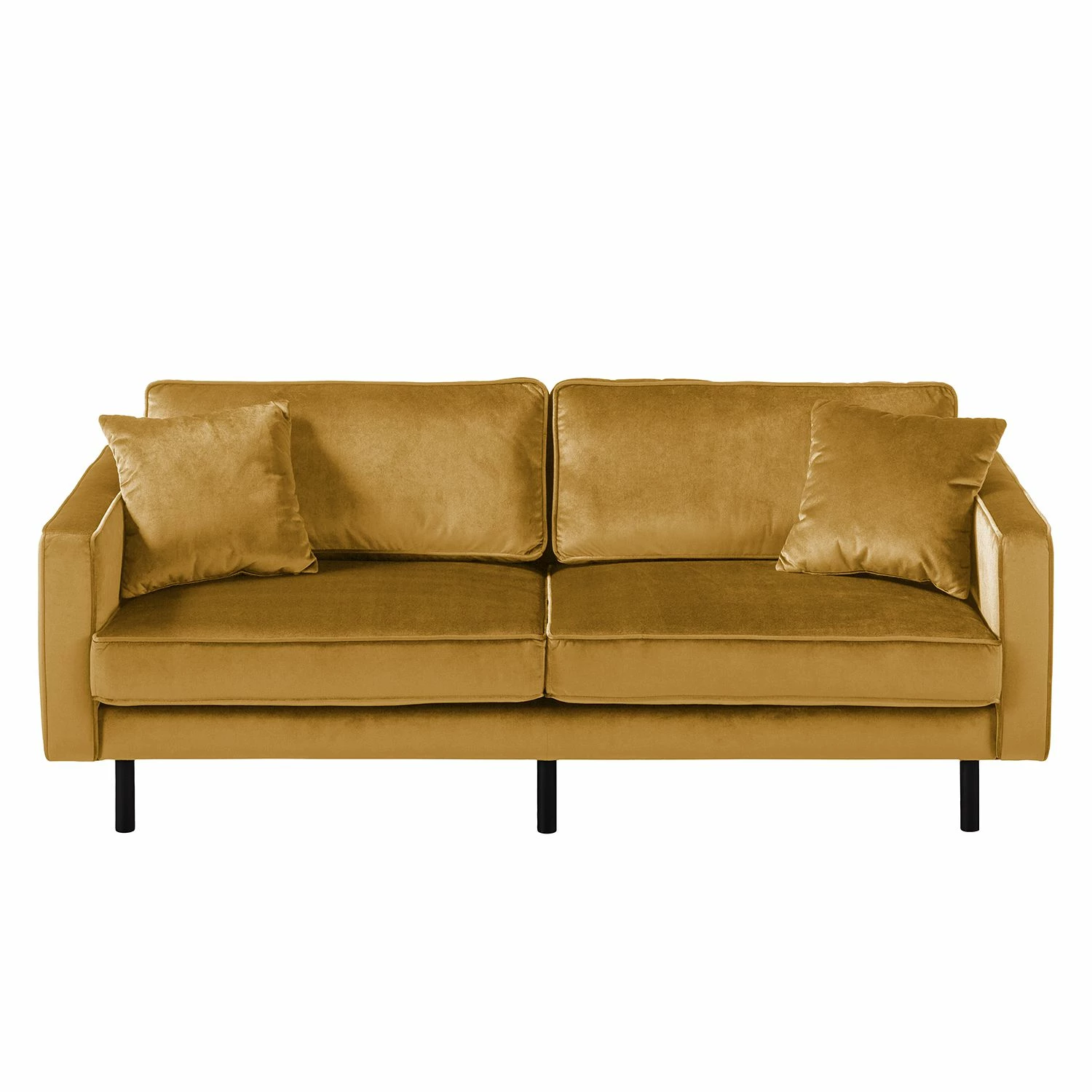 Eva Padberg Collection Polstergarnitur Edina Samt (3-2-1) - Honig 3 Eva Padberg Collection Polstergarnitur Edina Samt (3-2-1) - Honig – Bild 3